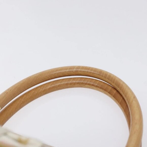 LOUIS VUITTON Monogram Multicolor Abelia Bag Satin White M92936 LV Auth sw895V - Picture 9 of 16